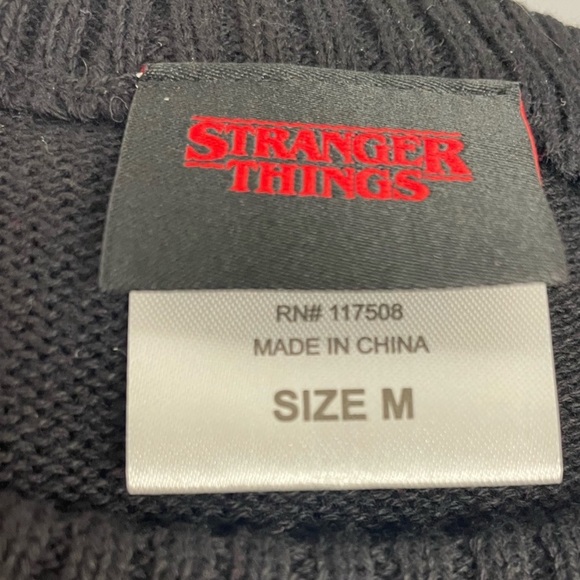 Christmas winter Stranger Things sweater. Size medium. - Picture 4 of 5
